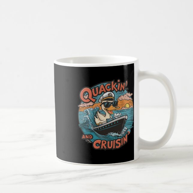 Caneca De Café Caça divertida ao pato escondendo  (Direita)