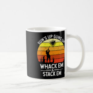 Caneca De Café Caça engraçada à pomba - Temporada de caça à pomba