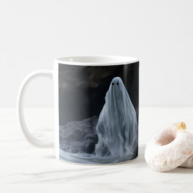 Caneca De Café Caça Fantasma Nº 04 (Com Donut)