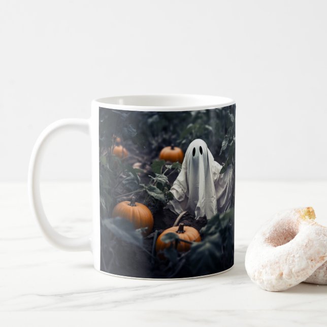 Caneca De Café Caça Fantasma Nº 10 (Com Donut)