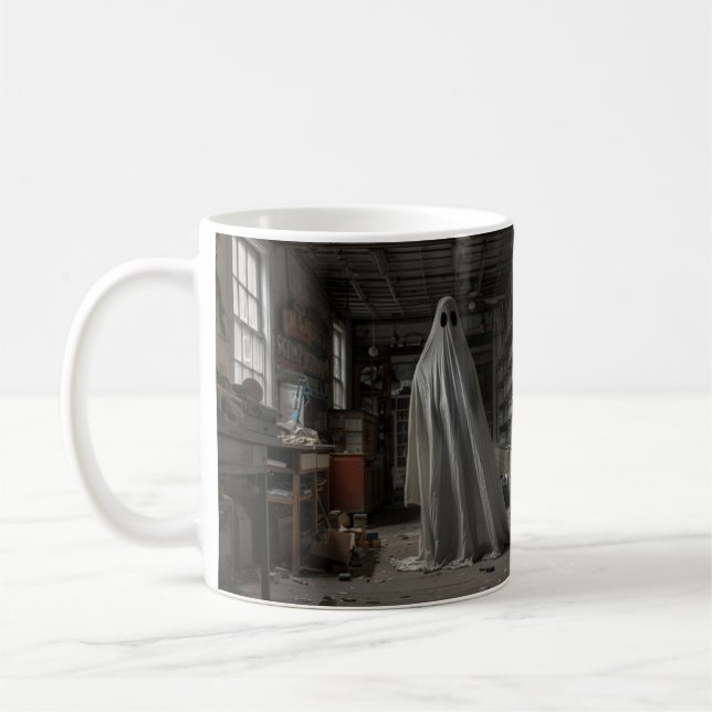 Caneca De Café Caça Fantasma Nº 37 (Esquerda)