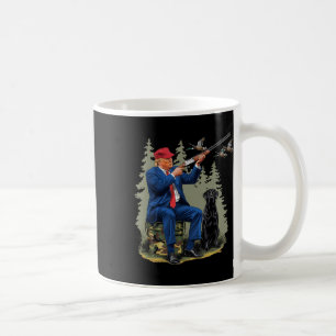 Caneca De Café Caça Pato Engraçado Trump Camo Caça Olá Caça