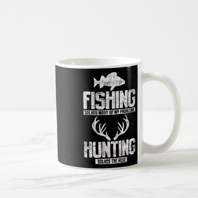 Caneca De Café Caça Pesca  (Direita)
