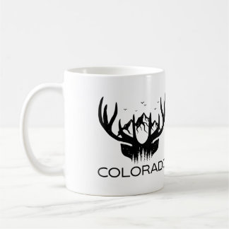 Caneca De Café Caçador de Alce do Colorado Caçador de Alce do Col