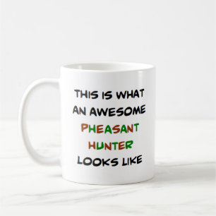 Caneca De Café caçador de faisão incrível