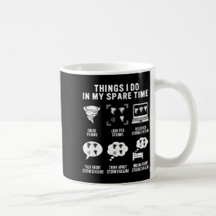Caneca De Café Caçador de Furacões Caçador de Tornados Caçador de