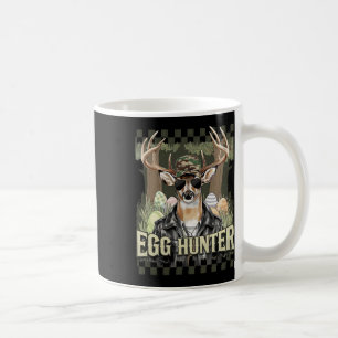 Caneca De Café Caçador de Ovos Cervo Buck Byckward Cap Caça ao Ce