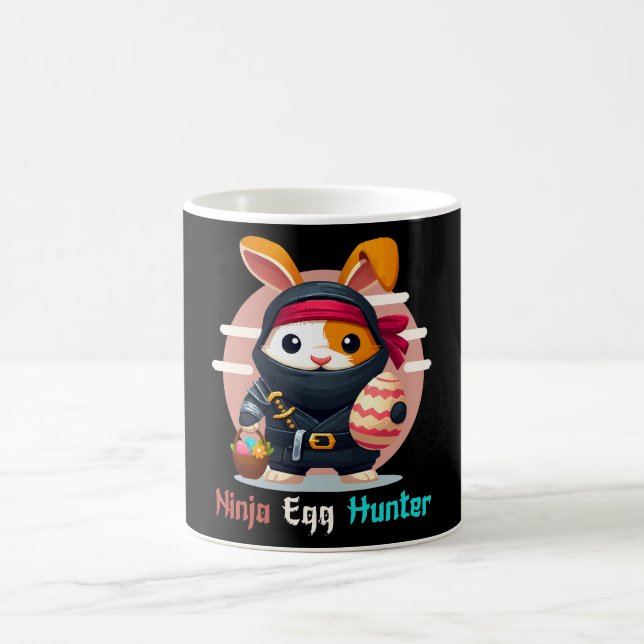 Caneca De Café Caçador de Ovos Ninja (Centro)