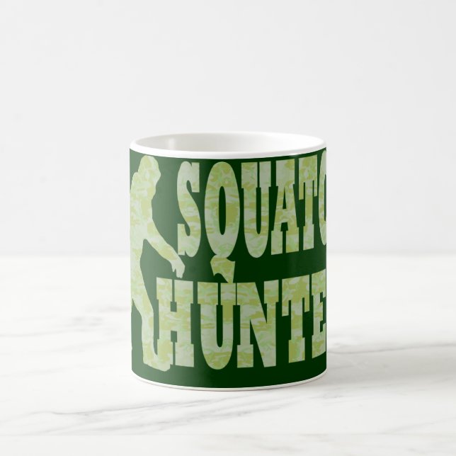 Caneca De Café Caçador de pratos na camuflagem (Centro)
