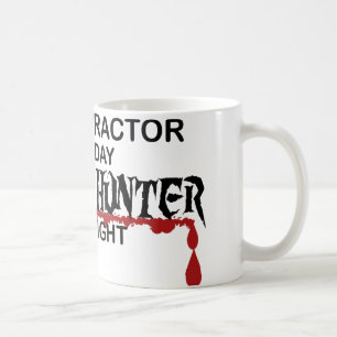 Caneca De Café Caçador do zombi do Chiropractor