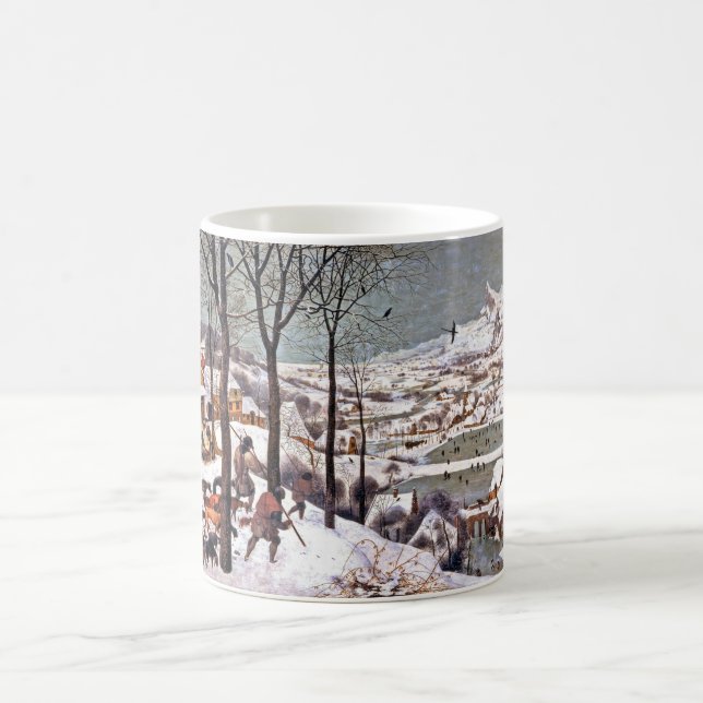 Caneca De Café Caçadores na neve, Pieter Bruegel, o Velho (Centro)