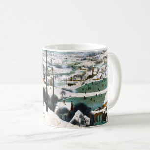 Caneca De Café Caçadores na Paisagem da Neve Pieter Bruegel