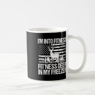 Caneca De Café Caçando, estou na Malhação de cervo na minha gelei