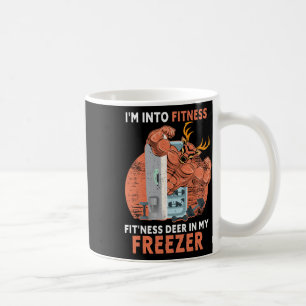 Caneca De Café Caçando, estou na Malhação Deer Freezer Caçador En