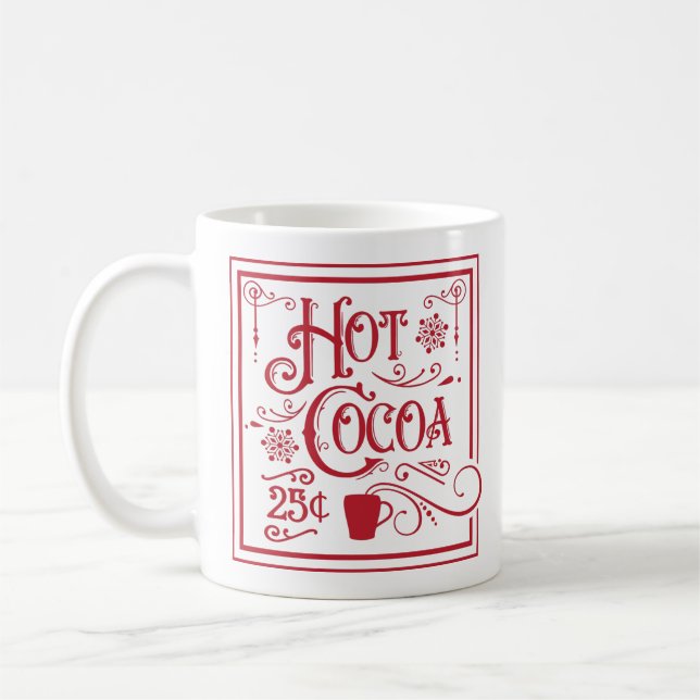 Caneca De Café Cacau quente (Esquerda)