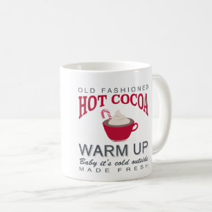 Caneca De Café Cacau quente de fazenda de férias