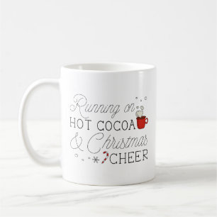 Caneca De Café Cacau Quente E Cheio De Natal