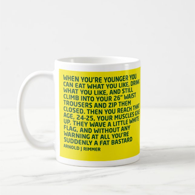 Caneca De Café CACC - Mug Motivacional nº 4 (Esquerda)