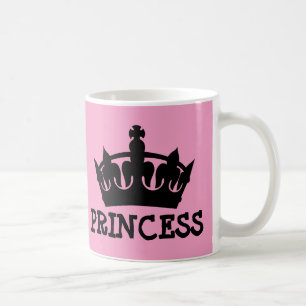 CANECA DE CAFÉ CACHACOS DE CAFÉ PRINCESA ROSA