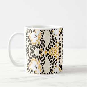 Caneca De Café Cacheskin Sem Costura. Alligator Leather W