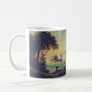 Caneca De Café Cachoeira de Saint Anthony no Rio Mississippi