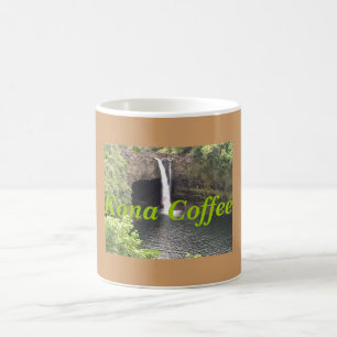 Caneca De Café Cachoeiras de Kona, café de Kona