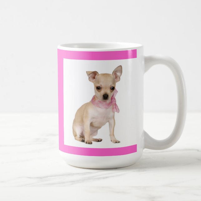 Caneca de Café Cachorrinho Chihuahua Diva (Direita)