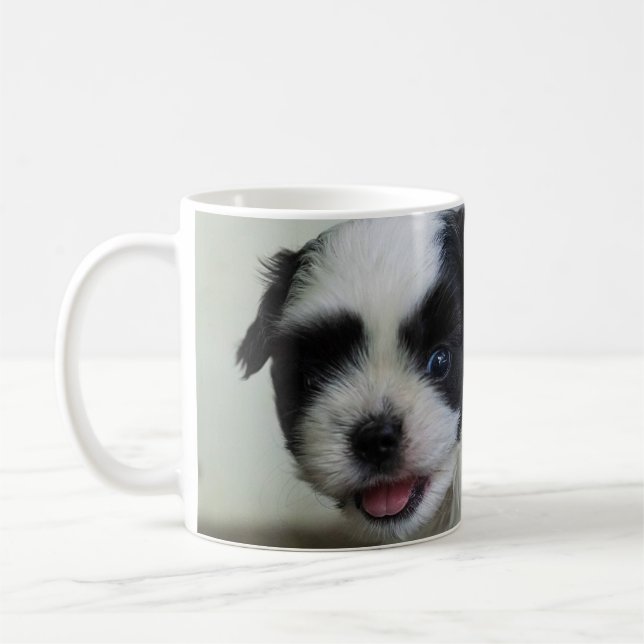 Caneca De Café cachorrinho fofo (Esquerda)