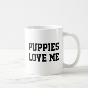 Caneca De Café Cachorrinhos Me Amam