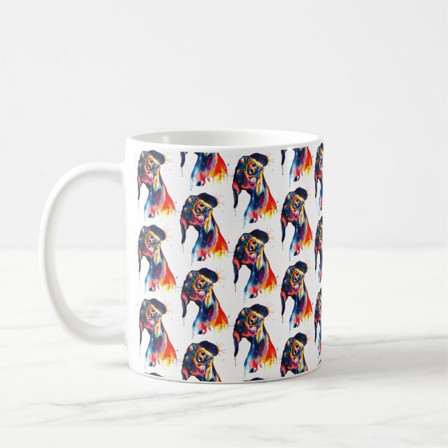 Caneca De Café Cachorro (Esquerda)