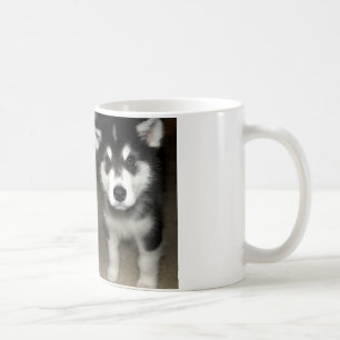Caneca De Café cachorro alaskan malamute 3