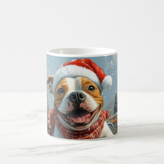 Caneca De Café Cachorro American Staffordshire Natal (Centro)