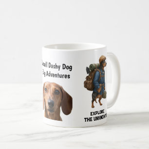 Caneca De Café Cachorro Aventureiro Casa É Onde Está Meu Grupo
