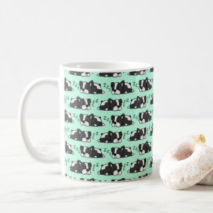 Caneca De Café Cachorro Bonito de Boston Presentes para Amantes d