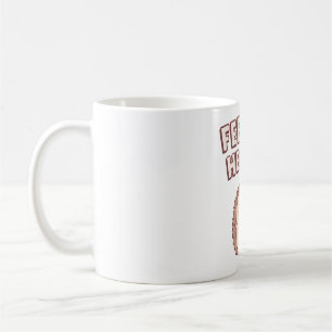 Caneca De Café Cachorro Bonito Sentindo Engraçado