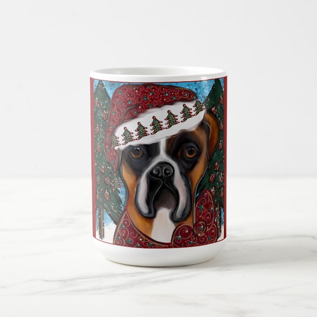 Caneca De Café Cachorro Boxer (Centro)