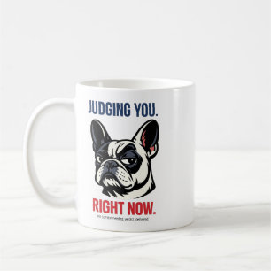Caneca de Café Cachorro Bulldog Francês Engraçado