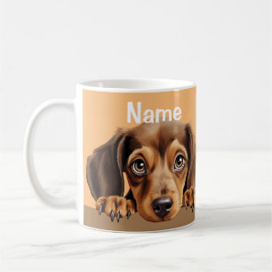 Caneca De Café Cachorro Cachorro Cachorro Papoila Café Chá de cac