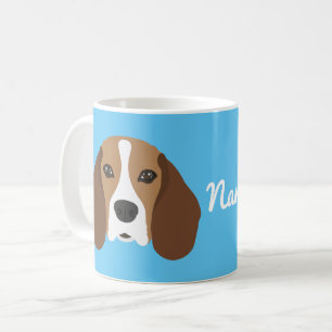 Caneca De Café Cachorro Cachorro De Beagle