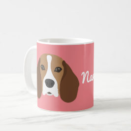 Caneca De Café Cachorro Cachorro De Beagle