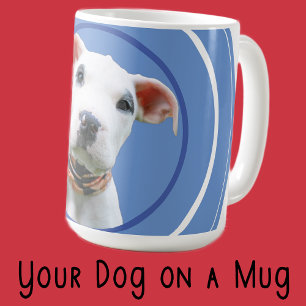 Caneca De Café Cachorro Cachorro Foto de Pai da mamãe Avô