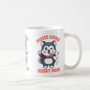 Caneca De Café Cachorro Cachorro Mãe Cantora Música Banda Siber