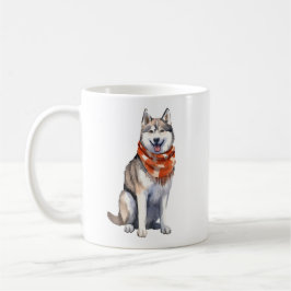 Caneca De Café Cachorro Cachorro Siberiano