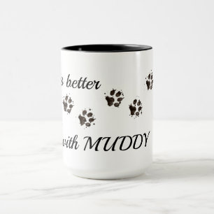 Caneca de Café Cachorro, Caneca Divertida com Impr