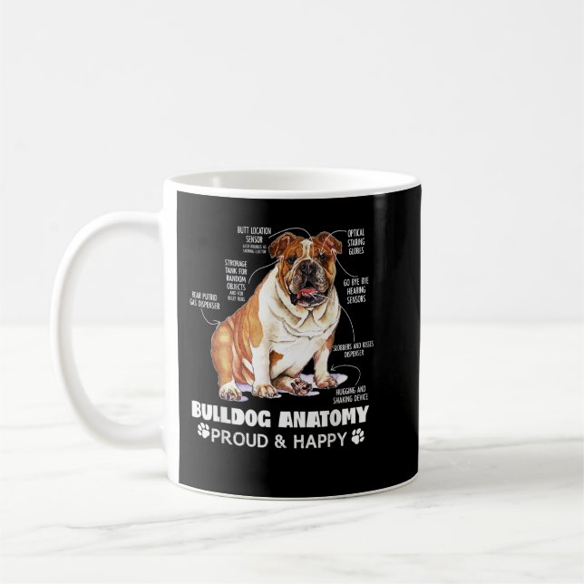 Caneca De Café Cachorro Cão Cachorro Cachorro Cachorro Cachorro C (Esquerda)