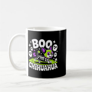 Caneca De Café Cachorro Chihuahua Boo - Cachorro Fofo e Assustado