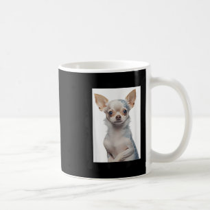 Caneca De Café Cachorro Chihuahua Steampunk Com Cachorro De Tatua