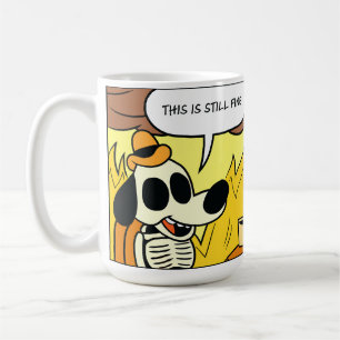 Caneca De Café Cachorro chorão, ainda está bom.