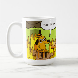 Caneca De Café Cachorro chorão, está bem.