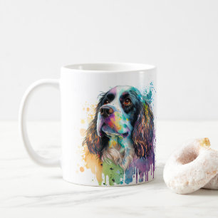 Caneca De Café Cachorro Colorido Cachorro Pet Coffee Mug, Taça